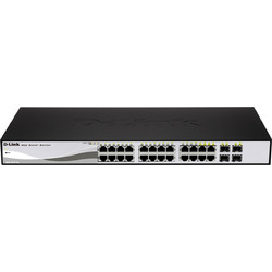 D-Link DGS-1210-24P Managed L2 Switch με 24 Θύρες Ethernet 1Gbps και 4 SFP Θύρες