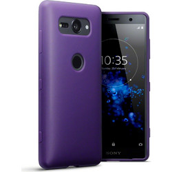 Terrapin Back Cover Silicone Purple (Xperia XZ2 Compact)