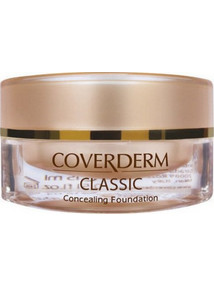 Coverderm Classic Concealing 01 Cream Foundation SPF30 15ml