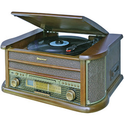 Roadstar HIF-1990 Πικάπ με Ηχεία & Προενίσχυση Bluetooth Brown