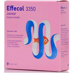 Epsilon Health Effecol 3350 Junior Πεπτικό Βοήθημα για Παιδιά 12 Φακελάκια
