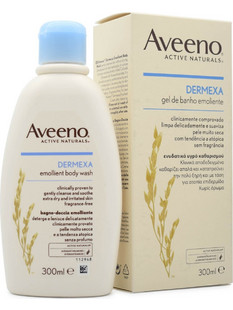 Aveeno Dermexa Αφρόλουτρο σε Gel για Ξηρό Δέρμα 300ml