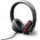 Gembird Los Angeles Ενσύρματα Ακουστικά Over Ear με Noise Canceling Μαύρα