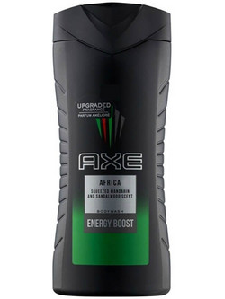 AXE Africa Energy Boost Ανδρικό Αφρόλουτρο σε Gel 400ml