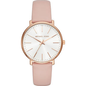 Michael Kors Pyper Γυναικείο Ρολόι με Ροζ Δερμάτινο Λουράκι MK2741 Michael Kors Pyper Γυναικείο Ρολόι με Ροζ Δερμάτινο Λουράκι MK2741