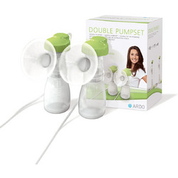 Ardo Double Pumpset Διπλό Χειροκίνητο Θήλαστρο 150ml