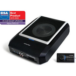Alpine PWD-X5 Αυτοενισχυόμενο Subwoofer Αυτοκινήτου 8" με Κούτα
