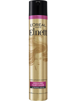 L'Oreal Paris Elnett Satin Volume Λακ Μαλλιών Πολύ Δυνατό Κράτημα 400ml