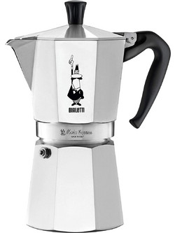 Bialetti Moka Express Μπρίκι Espresso 12Cups Inox