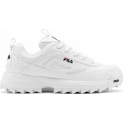 Fila Distorter Γυναικεία Sneakers Chunky Λευκά 5XM01006-125