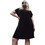 Urban Classics Mini Καθημερινό Φόρεμα Μαύρο TB2598