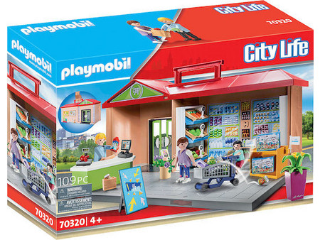 Playmobil City Life Μανάβικο Βαλιτσάκι για 4+ Ετών 70320
