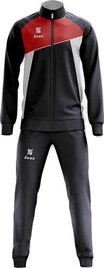 Zeus Tuta Deka Black-Red-White - Main Image