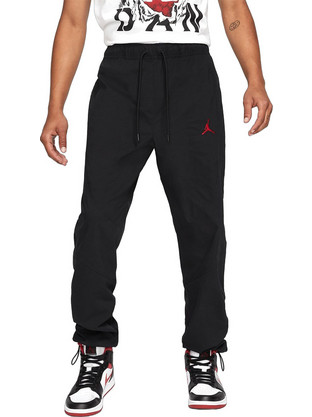 Jordan Fashion Ανδρικό Παντελόνι Φόρμας με Λάστιχο Μαύρο DA9834-010