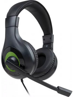 Nacon V.1 Gaming Headset On Ear Black Green