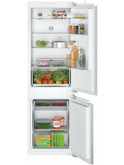 Bosch KIN86VFE0 Εντοιχιζόμενος Ψυγειοκαταψύκτης 260lt No Frost Υ177.2xΠ54.1xΒ54.8cm Λευκός