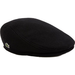 Lacoste Ανδρική Τραγιάσκα Υφασμάτινη Μαύρη RK0372-031