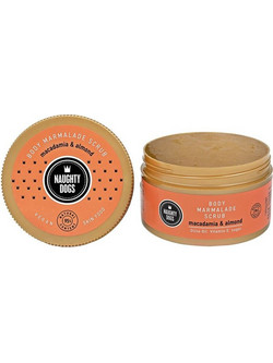 Naughty Dogs Macadamia & Almond Marmelade Scrub Σώματος 250ml