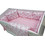Beboulino Baby Elephant Σετ Κούνιας 60x120cm Pink 5τμχ