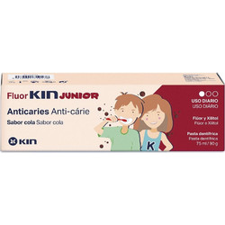 Kin Fluorkin Junior Cola Οδοντόκρεμα 75ml