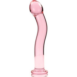 Ibiza Nebula Series 18 Borosilicate Γυάλινο Dildo 18.5cm Ροζ