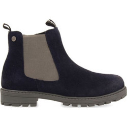 Gioseppo Παιδικά Μποτάκια Navy Μπλε Suede Chelsea με Φερμουάρ 67185