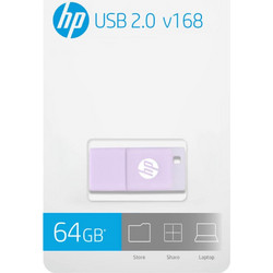 HP X168 64GB USB Stick 2.0 με USB-A