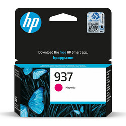 HP 937 Magenta Μελάνι Εκτυπωτή Inkjet 4S6W3NE