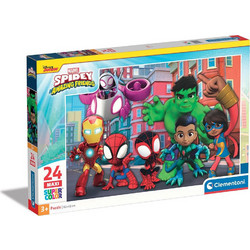 Clementoni Maxi Super Color Marvel Spidey & His Friends 24pcs