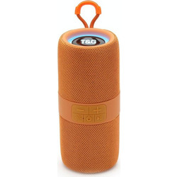 T&G TG-671 Ηχείο Bluetooth 5W με Ραδιόφωνο Πορτοκαλί