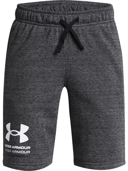 Under Armour Terry Αθλητική Παιδική Βερμούδα Ανθρακί 1383135-025