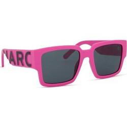 Marc Jacobs MARC739/S EWWIR Γυναικεία Γυαλιά Ηλίου Στρογγυλά Κοκάλινα Ροζ με Μαύρο Polarized Φακό