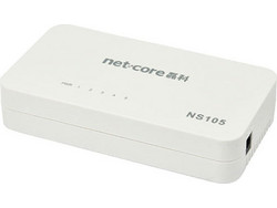 Netcore NS105 Unmanaged L2 Switch με 5 Θύρες Ethernet 100Mbps