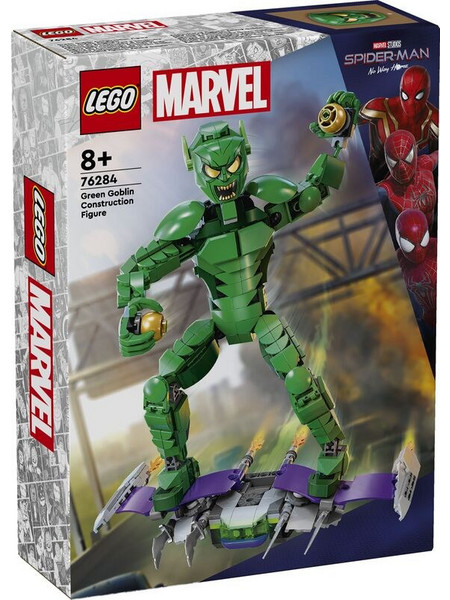 Lego Marvel Spider-Man Green Goblin Construction Figure για 8+ Ετών 76284