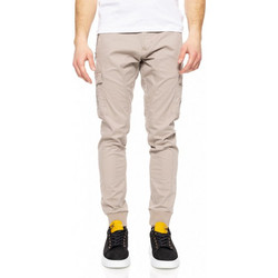 Splendid Ανδρικό Παντελόνι Cargo Joggers Ελαστικό Κανονική Εφαρμογή Μπεζ 51-241-013