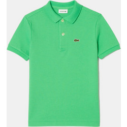 Lacoste Παιδικό Polo Κοντομάνικο Πράσινο 3PJ2909-UYX