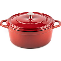 Hosse Kitchen Μαντεμένια Κατσαρόλα Rubin 24cm