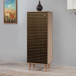 Megapap Soho Παπουτσοθήκη Ξύλινη Sonoma Μ50xΠ38xΥ135cm GP052-0001,2