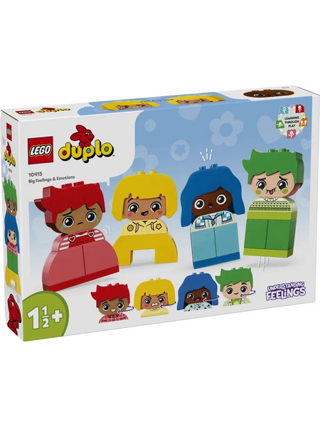 Lego Duplo Big Feelings & Emotions για 1,5+ Ετών 10415
