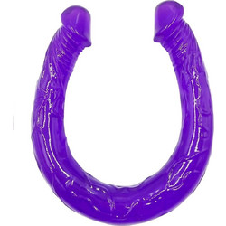 Kinksters Strangers Head Διπλό Dildo 43cm Μωβ