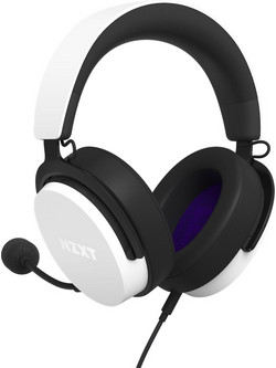 NZXT Relay Gaming Headset Over Ear White