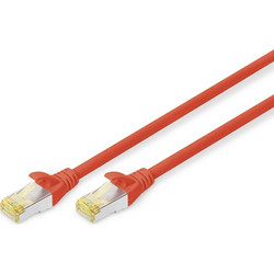 Digitus S/FTP Cat.6a Καλώδιο Δικτύου Ethernet 5m Red