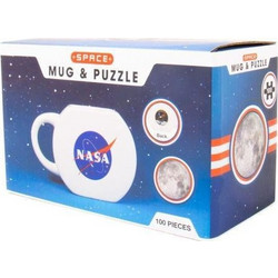 Fizz Creations NASA Logo Mug & Puzzle Set
