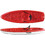 SCK Tipsy Πλαστικό Kayak 1 Ατόμου Κόκκινο 0201-25447