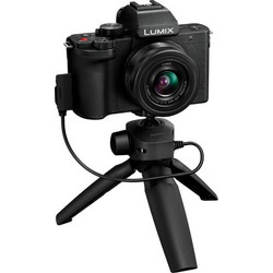Panasonic Lumix DC-G100D Mirrorless Φωτογραφική Μηχανή Crop Frame + Kit 12-32 f/3.5-5.6 Vlogger
