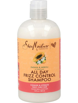 Shea Moisture Frizz Control Σαμπουάν για Φριζάρισμα 384ml