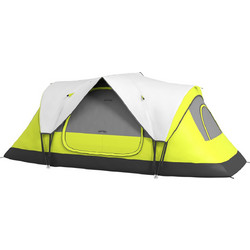 Outsunny Σκηνή Camping Τούνελ 4 Ατόμων 3 Εποχών 450x215x180cm A20-422V00YG