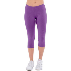 Bodymove Γυναικείο Κολάν Capri Ψηλόμεσο Βαμβακερό Μωβ 36-12