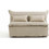 La Redoute Διθέσιος Καναπές Κρεβάτι Μπεζ 138x111x85cm 350286289