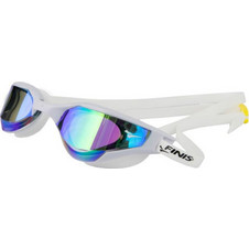 Finis Hayden Purple Mirror Γυαλάκια Κολύμβησης Ενηλίκων Αντιθαμβωτικά Λευκά Μωβ